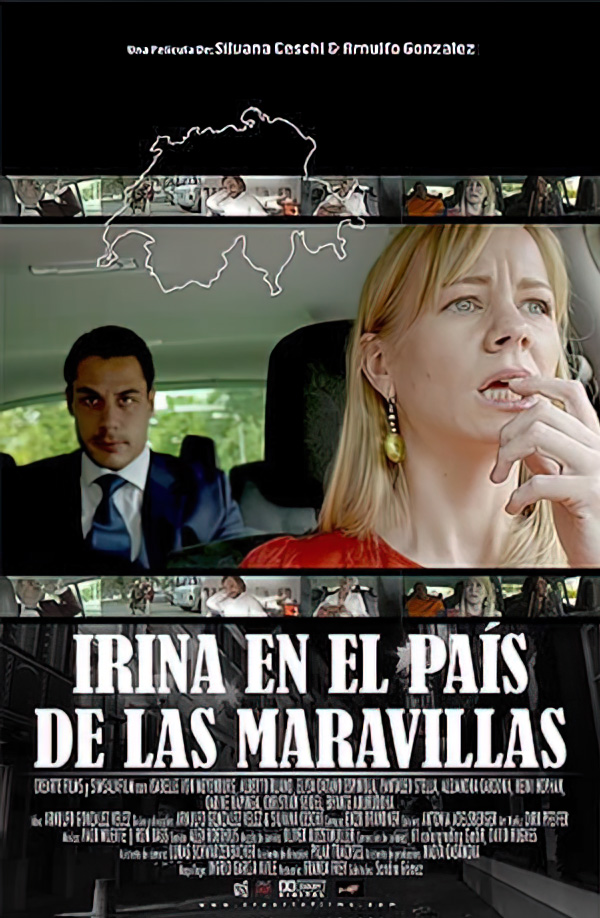 irina en el pais de las maravillas - caratula